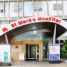 The main entrance of St Mark's Hospital.
