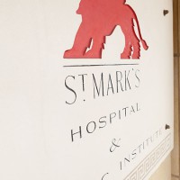 The sign outside St Mark's Hospital.